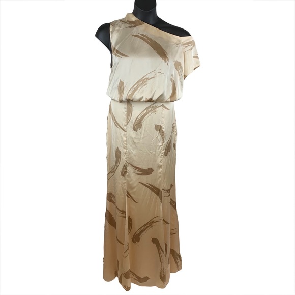 ASOS Dresses & Skirts - * $ FIRM* ASOS one shoulder silky cocktail wedding guest party dress, size 8